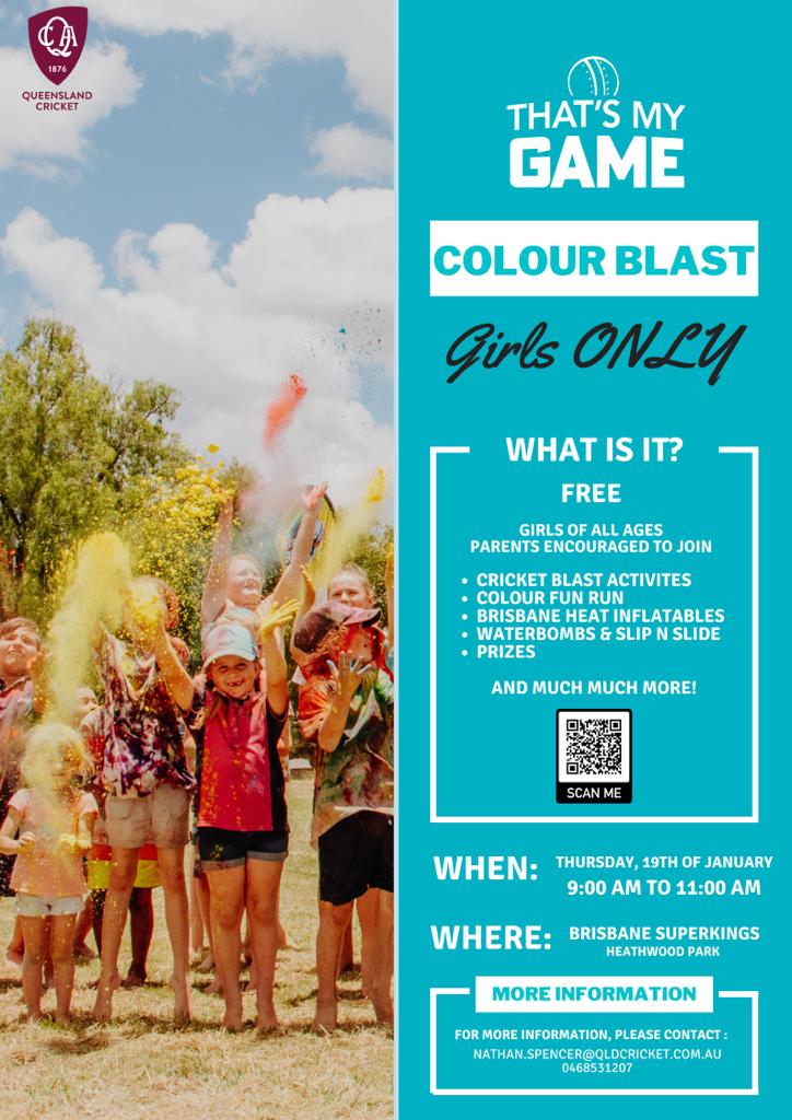 That's My Game - COLOUR BLAST - Girls Only Event